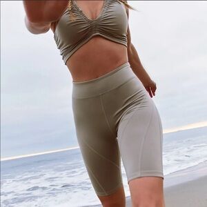 FP Free Movement Biker Yoga Shorts workout run jog